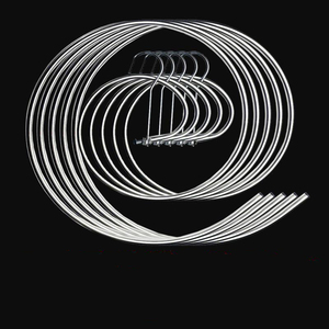 Séchoir à linge pliable en acier inoxydable 304, <span class=keywords><strong>spirale</strong></span>, pour draps, couvertures rondes - Product Image 4