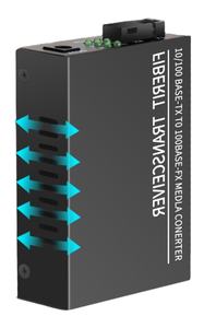 10/100M de modo único de una <span class=keywords><strong>fibra</strong></span> 1 <span class=keywords><strong>fibra</strong></span> Puerto 4 <span class=keywords><strong>RJ45</strong></span> puerto de <span class=keywords><strong>fibra</strong></span> óptica <span class=keywords><strong>a</strong></span> <span class=keywords><strong>RJ45</strong></span> convertidor de medios - Product Image 5