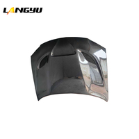LANGyu Modification 2011-2021 Accessoires extérieurs Chrysler300 Type-Hellcat Capot avant en fibre de carbone pour Dodge