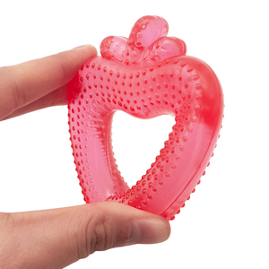 Jouet de dentition apaisant en forme de pomme, rempli d'eau, de qualité alimentaire, pour bébés, vente en gros - Product Image 6