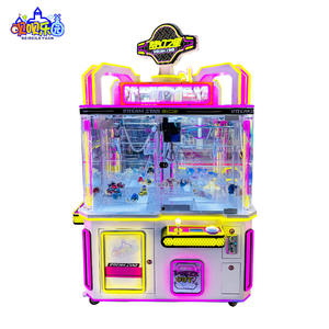 Promotion : Machine à griffes Dream Star 4 joueurs, à monnayeur, <span class=keywords><strong>attrape</strong></span>-poupées multijoueur avec lumières LED pour centre de jeux - Product Image 2