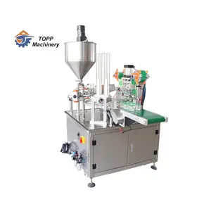 good price liquid juice cup filling machine rotary cup filler sealer machine