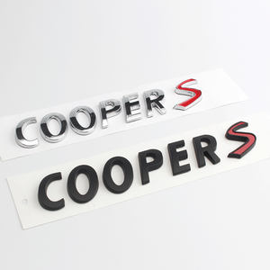 Pegatinas 3D de ABS para el logotipo del coche, emblemas para la parte trasera del maletero para <span class=keywords><strong>Mini</strong></span> <span class=keywords><strong>Cooper</strong></span> S - Product Image 3