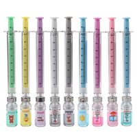 Stylos Gel en Forme de Seringue en Promotion – Cadeau Créatif, Stylo Neutre Injecteur pour l'École, Mignon pour Infirmières et Étudiants, Papeterie d'Écriture