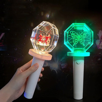 Nuevo Diseño, Lámpara de Mano con 15 Colores, Barra Luminosa, Luz para Conciertos y Eventos, Barra Acrílica para Animar en Conciertos, Barra Luminosa