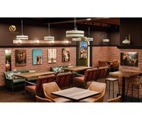 Ensemble de salle à manger haut de gamme pour restaurant, design moderne, table et chaises pour café, canapé personnalisé, table et chaises en bois pour restaurant