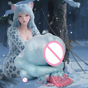 มาสเตอร์เบเตอร์ปีศาจแนวแฟนตาซีสีฟ้าช่องทางเดียวการออกแบบครึ่งตัวของเล่นผู้ใหญ่ masturbator สำหรับผู้ชาย - Product Image 2