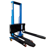 Nouveau transpalette élévateur autoporteur portable de 1000 kg, alimenté par batterie au lithium