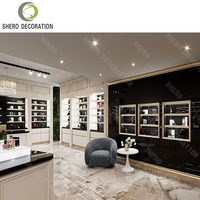 Vitrine à parfums, meuble de présentation de parfums, design de meubles cosmétiques