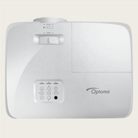 Projecteur Optoma EH412ST à courte focale haute luminosité 4000 ANSI Lumens, compatible 3D, idéal pour les présentations de bureau