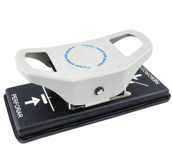 Perfurador de cartão de plástico, perfurador de cartão de plástico diy, máquina de rotação de canto com filme de celular