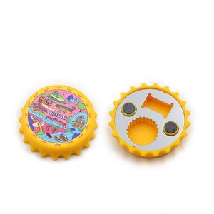 Décapsuleur magnétique rond personnalisable pour réfrigérateur, idéal pour les anniversaires – Vente directe usine - Product Image 2