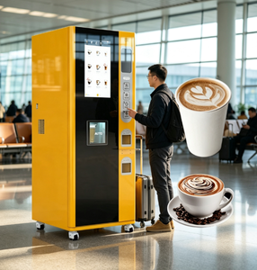 Kaffeemaschine Kommerziell Vollautomatisch Verkaufsautomat Smart und Kaffee-Verkaufsautomat Vollautomatisch - Product Image 1