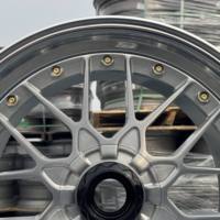 Rines de Aluminio Forjado Personalizados de 40 mm con Diseño Cóncavo Cromado para Autos Mercedes y Audi, Tamaños de 18 a 22 Pulgadas