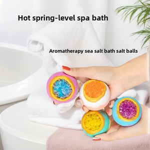 OEM Fizzy Spa <strong>Bath</strong> Ball Natural Body Shower Foot Colorful Luxury Rose Colorful <strong>Bath</strong> Sea Salt <strong>Crystal</strong> <strong>Bath</strong> <strong>Bombs</strong> - Product Image 2