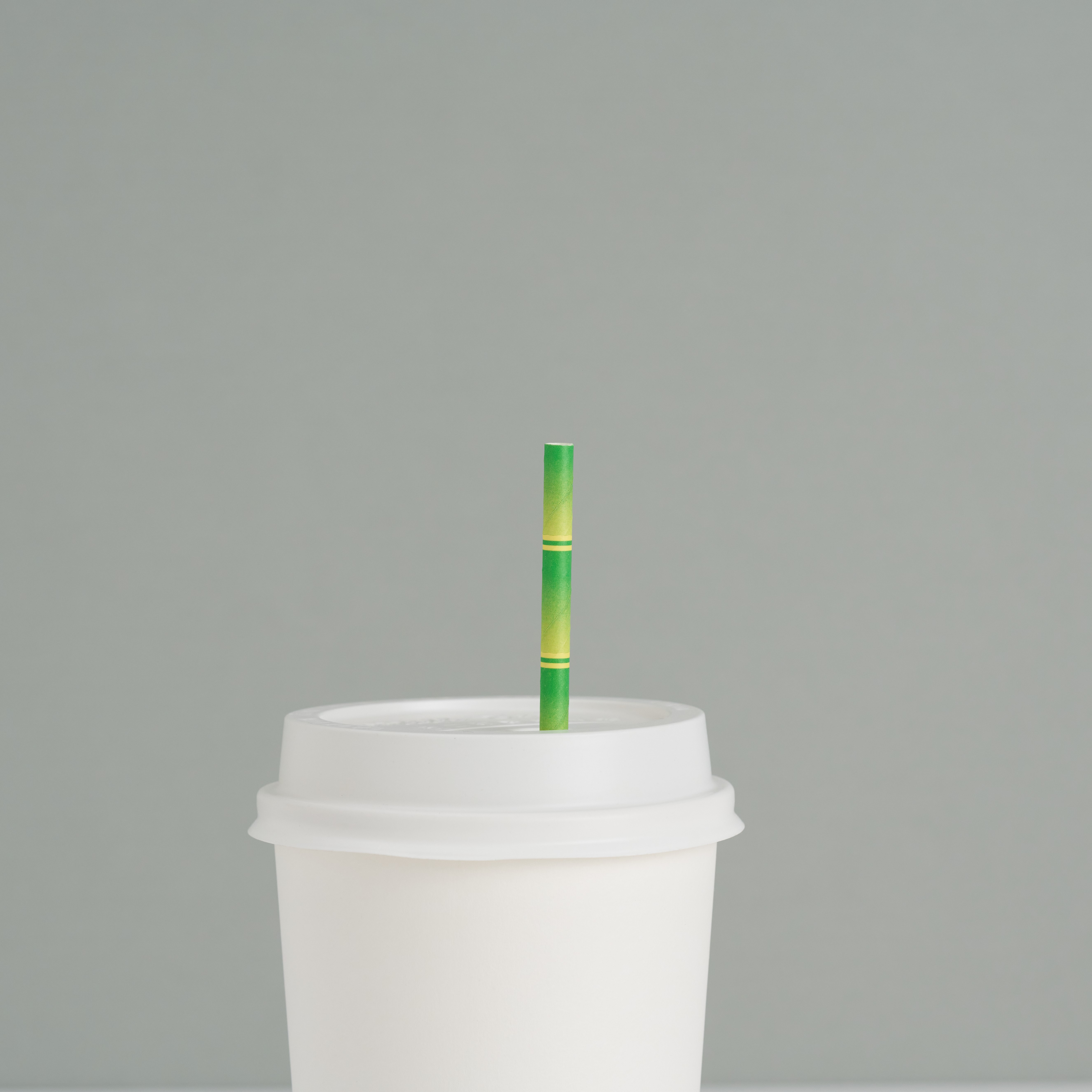 Biodegradable Recyclable Paper Straws with Custom Logo Striped Printed for Juice Cocktail Coffee Soda Milkshakes