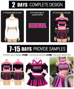 Uniformi da <span class=keywords><strong>Cheerleading</strong></span> uniformi da competizione per sublimazione - Product Image 4