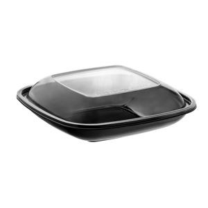 Contenedor de almacenamiento de alimentos desechable reciclable duradero de alta capacidad de gran calidad con tapa transparente para usos múltiples y fideos - Product Image 4