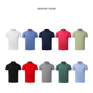 เสื้อโปโลปักโลโก้แบบกำหนดเองคุณภาพพรีเมียม เสื้อยืดกอล์ฟ 100% ผ้าฝ้าย เสื้อโปโลทำงานทรงหลวม เสื้อโปโลผู้ชายแบบเรียบ - Product Image 4