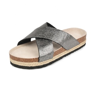 <span class=keywords><strong>Sandalias</strong></span> <span class=keywords><strong>de</strong></span> <span class=keywords><strong>Plataforma</strong></span> con Tiras Cruzadas <span class=keywords><strong>de</strong></span> Moda <span class=keywords><strong>de</strong></span> Nueva Temporada para Mujeres y Chicas Grandes con Decoración <span class=keywords><strong>de</strong></span> Yute - Product Image 4