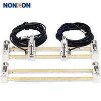 Débitmètre à ultrasons portable 2022 NONCON Clamp pour eau de rivière et de mer, robinet OEM haute précision DN25-DN1200, sortie 4-20mA