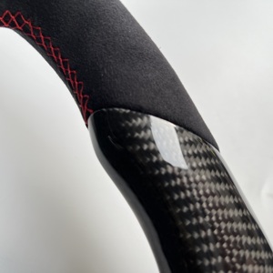 Volante <span class=keywords><strong>de</strong></span> Fibra <span class=keywords><strong>de</strong></span> Carbono RPPF <span class=keywords><strong>de</strong></span> Nuevo Diseño, Bajo <span class=keywords><strong>Precio</strong></span> y Buena Calidad para <span class=keywords><strong>Maserati</strong></span> Ghibli 2014 <span class=keywords><strong>2015</strong></span> 2016 2017 2018 - Product Image 5