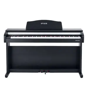 Huangma Hoge Kwaliteit 88 Toetsen Zwarte Elektrische Digitale Piano (HD-8817P)