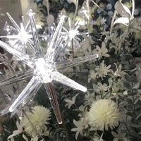 Guirlandes lumineuses LED en acrylique luxueuses pour la décoration de mariage, de fête et de scène, alimentées par courant alternatif, lampe suspendue