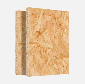 Panneau <span class=keywords><strong>OSB</strong></span> sablé écologique |   Panneau en bois de qualité peinture 12 mm pour revêtement mural intérieur, décoration de plafond - Product Image 1