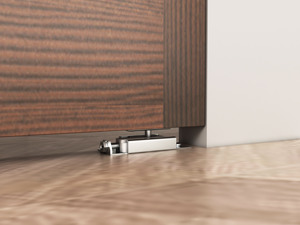 二重アルミ二つ折り隠しトラックスライドクローゼットワードローブドアハードウェア2ドアまたは4ドア用 - Product Image 4