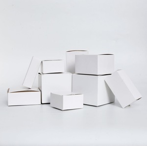 Nhà Máy Giao hàng số lượng lớn hình chữ nhật hộp màu trắng dưới chèn gấp bao bì hộp Màu sản phẩm điện tử hộp các tông màu trắng - Product Image 3