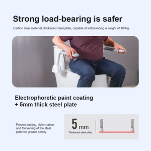 Cadre de sécurité <span class=keywords><strong>pour</strong></span> toilettes médicales personnalisable, main courante réglable, accoudoir, accessoires de toilettes, barre d'appui <span class=keywords><strong>pour</strong></span> handicapés - Product Image 4