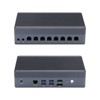 Mini PC Industrial Q30900GE Intel I3 I5 I7 con 8 Puertos LAN 2.5G, Plataforma de Computación en Red Empresarial, Sistema Multi-NIC Edge