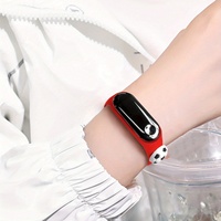 Reloj Inteligente para Estudiantes en Oferta, Pantalla LED Multicolor, Reloj Electrónico para Niños y Niñas, Bonito Reloj Deportivo con Dibujos Animados de Fútbol
