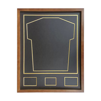 Vitrine d'exposition en jersey écologique faite à la main, avec cadre en MDF et verre acrylique incassable, taille personnalisable pour la vente en gros