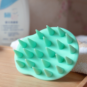 Silicone Scalp Scrubber Massage Shampoo <b>Brush</b> for Hair Growth & Dandruff Removal Deep Cleansing Scalp Exfoliator - Product Image 2