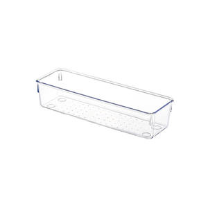 Juego de Organizadores de <span class=keywords><strong>Cajones</strong></span> de Plástico Transparente, Bandejas Organizadoras Versátiles de 5 Tamaños <span class=keywords><strong>para</strong></span> Baño y Tocador, Utensilios de Cocina - Product Image 4