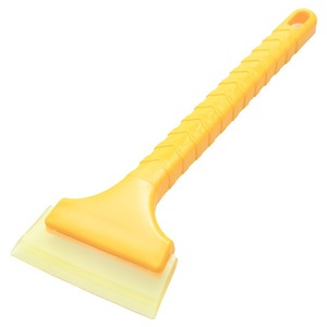 Multi Function Snow Removal Shovel Ice Scraper For Car Windshield Snow Ice Frost Water Removal Tool Yellow Handle - Product Image 3