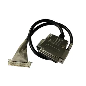 Conector personalizado d-sub 50 p a jae 30p, montaje de cable lvds