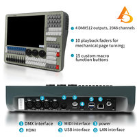 Console d'éclairage mobile AICPOSE Quartz Little Quartz pour événements scéniques DMX 512 Mini contrôleur Quartz