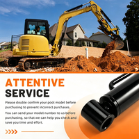 Cilindro Hidráulico para Excavadora Komatsu PC120 PC160 PC180, Venta Directa de Fábrica