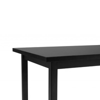 Table d'appoint en acier et bois pour laboratoire / Banc d'appoint / Banc mural