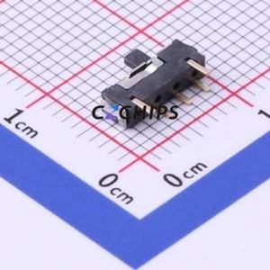 SS3P-H-V-B Slide Switch Switch ( Slider Shape: Rectangle Pin Header )( Pin Style: PC Pin )( Switch Color: Black ) - Product Image 2