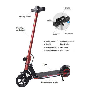 สกู๊ตเตอร์เด็ก Mankeel MK028 พร้อมเบรกอิเล็กทรอนิกส์ รับน้ำหนักได้ 70 กก. เหมาะสำหรับเด็ก สนุก ปลอดภัย ปรับได้ 130w Motosc - Product Image 3