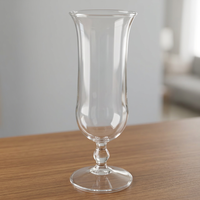 Vasos de cóctel Hurricane clásicos de 15 oz/450 ml, libres de BPA, de plástico acrílico, hechos en Taiwán, para hombres y mujeres, marca EL, modelo AG-161