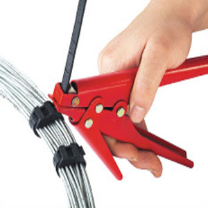 Pistolet à attaches pour câbles Derui Tools HS-519, auto-verrouillant, en acier outil de 200 mm, pour attaches de 2,4 à 9 mm - Product Image 4