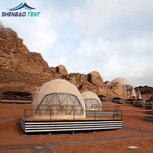 Tienda de campaña de lujo para exteriores, carpa de cúpula de pvc de lujo para hotel, restaurante y eventos al aire libre, sujeción con inodoro - Product Image 4