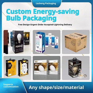 Cajas para Bombillas LED Ecológicas Impresas Personalizadas con Logotipo en Cartón Corrugado para un Embalaje Eficiente - Product Image 4