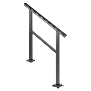 Lampes LED linéaires pour escaliers, kit d'éclairage LED moderne pour escaliers, découpable, finition aluminium noir, pour escalier intérieur, hôtel/cinéma - Product Image 1
