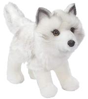 Peluche renard arctique, jouet Super doux, personnalisé, blanc, cadeau mignon